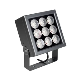 Фото #1 товара Светильник ALT-BLOCK-S185x185-36W Warm3000 (GR, 3 deg, 230V) (Arlight, IP66 Металл, 3 года)