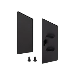 Фото #1 товара Заглушка WALL-2575 BLACK глухая (Arlight, Металл)