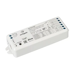 Фото #1 товара Контроллер SMART-TUYA-BLE-MULTI-SUF (12-24V, 5x3A, RGB-MIX, 2.4G) (Arlight, IP20 Пластик, 5 лет)