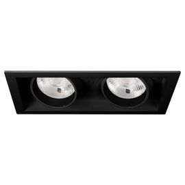 Фото #1 товара Светильник MS-VORTEX-BUILT-S250x140-2x30W Day4000 (BK-BK, 17 deg, 230V) (Arlight, IP20 Металл, 5 лет)