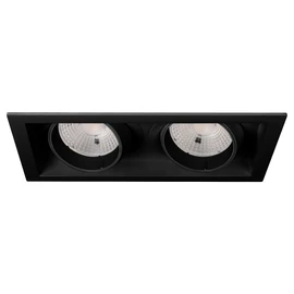 Фото #1 товара Светильник MS-VORTEX-BUILT-S250x140-2x30W Day4000 (BK-BK, 50 deg, 230V) (Arlight, IP20 Металл, 5 лет)