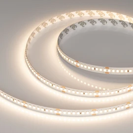 Фото #1 товара Светодиодная лента RT-A192-10mm 24V Warm3500 (17.6 W/m, IP20, 2835, 5m) (Arlight, высок.эфф.150 лм/Вт)