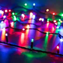 Фото #1 товара Светодиодная гирлянда ARD-STRING-CLASSIC-10000-BLACK-100LED-LIVE RGB (230V, 7W) (Ardecoled, IP65)