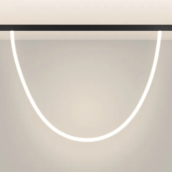 Фото #2 товара Светильник MAG-ORIENT-TUBE-ELASTIC-R25-L2500-35W Warm3000 (BK, 360 deg, 48V, DALI) (Arlight, IP20 Металл, 3 года)