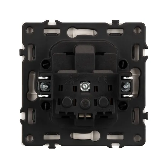 Фото #2 товара Механизм розетки влагозащищённый SCT-NOBE-MCP-SFPL-GD (230V, 16A) (Arlight, Золотой песок)