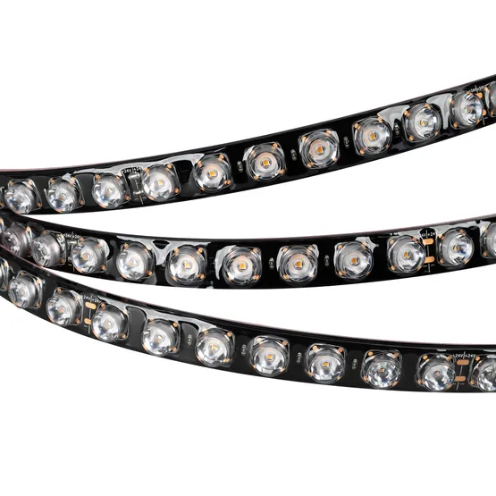 Фото #3 товара Светодиодная лента герметичная FLT-PS-A42-BLACK-23mm 24V Warm2700 (21 W/m, IP67, 15deg, 5m) (Arlight, -)