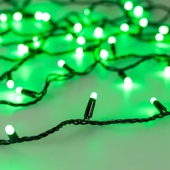 Фото #6 товара Светодиодная гирлянда ARD-STRING-CLASSIC-20000-BLACK-200LED-MILK-SYNC RGB (230V, 13W) (Ardecoled, IP65)
