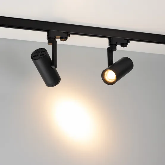 Фото #3 товара Светильник LGD-URANUS-4TR-R65-10W Warm3500-MIX (BK, 20-50 deg, side holder, 230V) (Arlight, IP20 Металл, 5 лет)