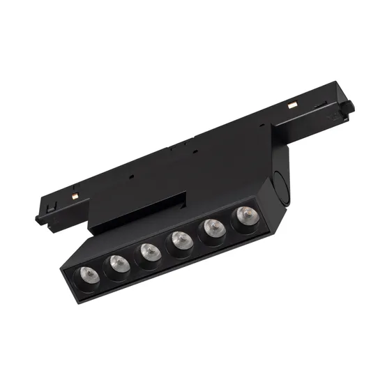 Фото #1 товара Светильник MAG-ORIENT-DOTS-FOLD-S195-6W Warm3000 (BK, 30 deg, 48V) (Arlight, IP20 Металл, 5 лет)