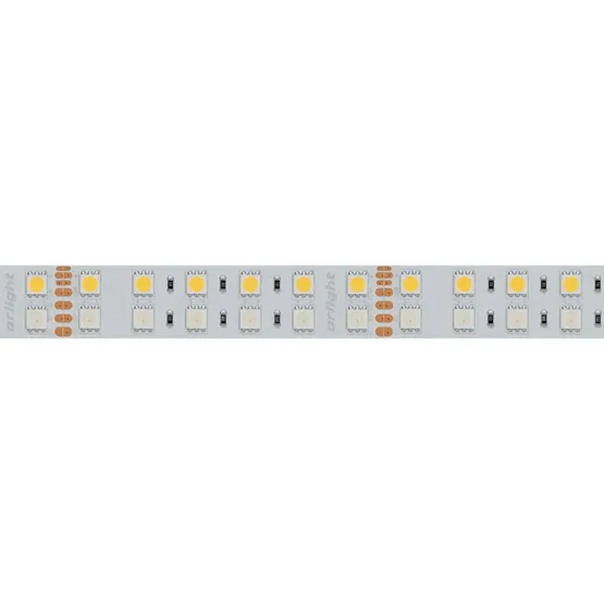 Фото #2 товара Светодиодная лента RT 2-5000 24V RGB-Day 2x2 (5060, 720 LED, LUX) (Arlight, 32 Вт/м, IP20)