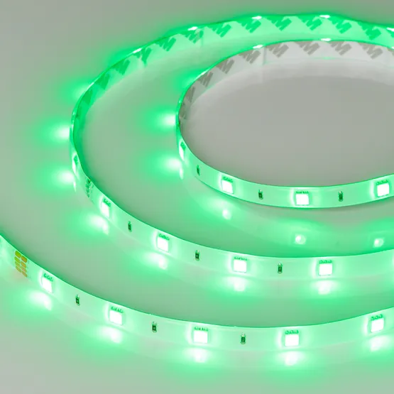 Фото #4 товара Светодиодная лента герметичная RTW-SE-B30-10mm 24V RGB (7.2 W/m, IP65, 5060, 5m) (Arlight, 7.2 Вт/м, IP65)