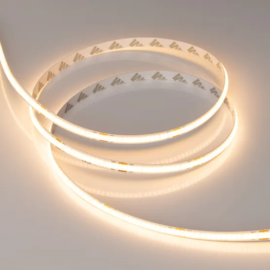Фото #3 товара Светодиодная лента COB-X320-8mm 24V Warm2700(8 W/m, IP20, CSP, 5m) (Arlight, -)