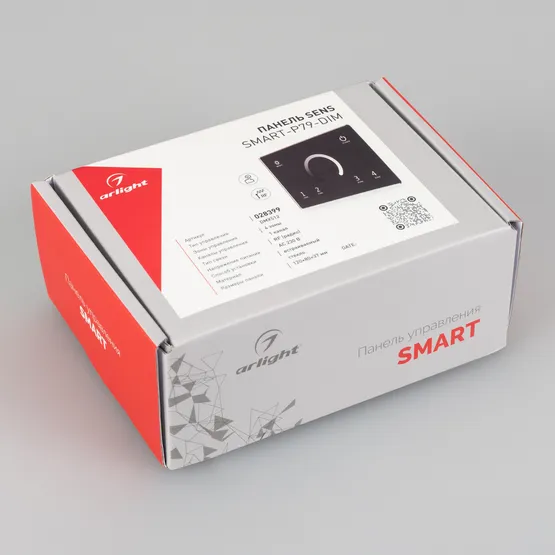 Фото #3 товара Панель Sens SMART-P79-DIM Black (230V, 4 зоны, 2.4G) (Arlight, IP20 Пластик, 5 лет)