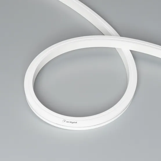 Фото #2 товара Светодиодная лента герметичная MOONLIGHT-TOP-A140-13x12mm 24V Warm3000 (9.6 W/m, IP67, 2835, 5m) (Arlight, Вывод боковой, 3 года)