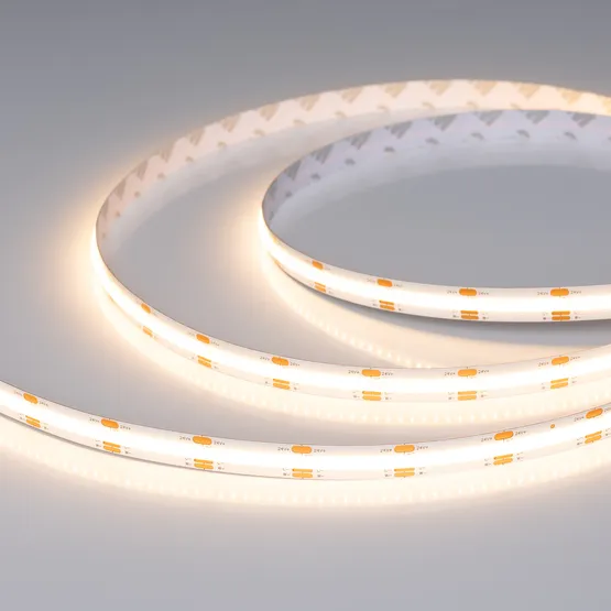 Фото #5 товара Светодиодная лента CSP-X640-10mm 24V White-MIX (23 W/m, IP20, 5m) (Arlight, Изменяемая ЦТ)