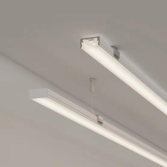 Фото #5 товара Профиль LINE-1708-2000 WHITE (Arlight, Алюминий)