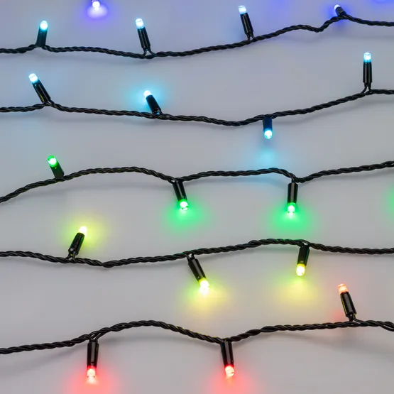Фото #2 товара Светодиодная гирлянда ARD-STRING-CLASSIC-10000-BLACK-95LED-LIVE RGBW-DMX (24V, 10W) (Ardecoled, IP65)