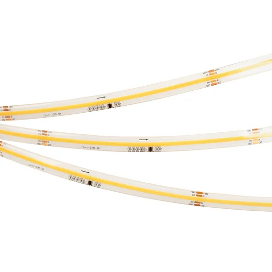 Фото #3 товара Светодиодная лента герметичная SPI-COB-SE-X378-12mm 24V Warm3000-PX63-BPT (7 W/m, IP65, 5m) (Arlight, бегущий огонь)