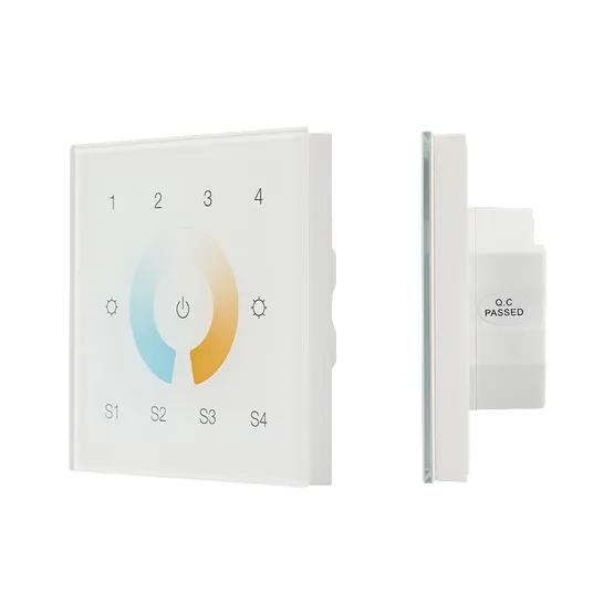 Фото #1 товара Панель Sens SR-2300TR-DT8-G4-IN White (DALI, MIX) (Arlight, -)