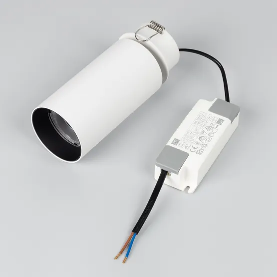 Фото #3 товара Светильник SP-GABI-BUILT-FLAP-R60-12W Day4000 (WH, 36 deg, 230V) (Arlight, IP40 Металл, 5 лет)