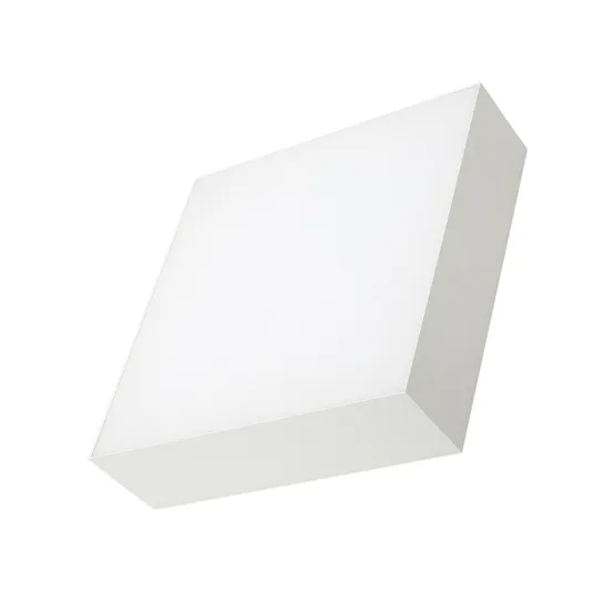 Фото #1 товара Светильник SP-QUADRO-S220x220-27W Day4000 (WH, 120 deg, 230V) (Arlight, IP40 Металл, 3 года)