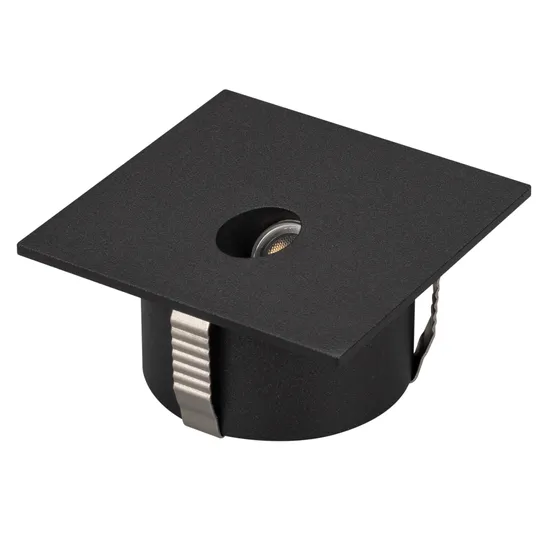 Фото #3 товара Светильник LT-GAP-S70x70-3W Warm3000 (BK, 30deg, 230V) (Arlight, IP65 Металл, 3 года)