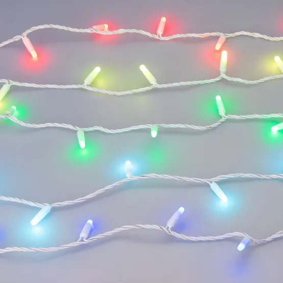 Фото #4 товара Светодиодная гирлянда ARD-STRING-CLASSIC-10000-WHITE-100LED-MILK-LIVE RGB-DMX (24V, 10W) (Ardecoled, IP65)