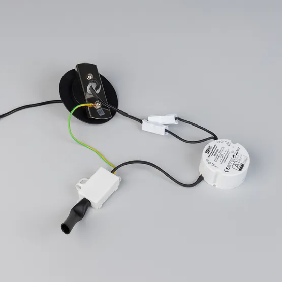 Фото #5 товара Светильник SP-KOTARO-R350-12W Warm2700 (BK-GR, 36 deg, 230V, TRIAC) (Arlight, IP20 Фетр, 3 года)