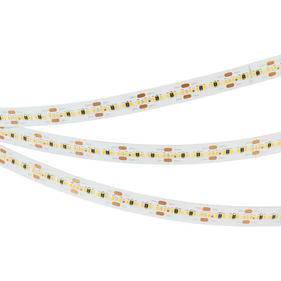 Фото #2 товара Светодиодная лента MICROLED-M300-10mm 24V Warm2700 (21.6 W/m, IP20, 2216, 5m) (Arlight, 21.6 Вт/м, IP20)