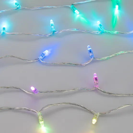 Фото #3 товара Светодиодная гирлянда ARD-STRING-CLASSIC-15000-CLEAR-100LED-LIVE RGB-SPI (12V, 53W) (Ardecoled, IP65)