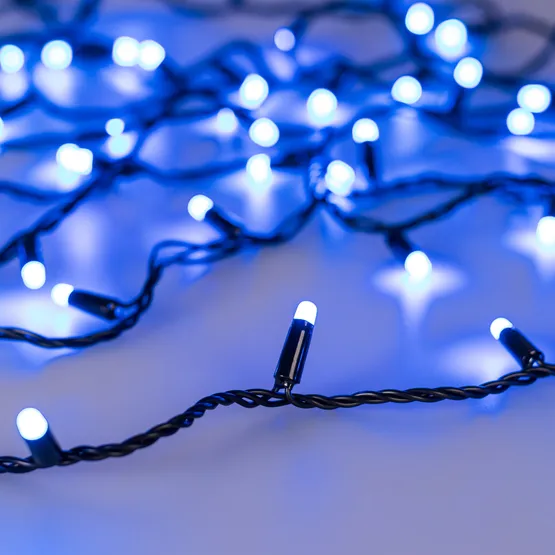 Фото #7 товара Светодиодная гирлянда ARD-STRING-CLASSIC-20000-BLACK-200LED-MILK-SYNC RGB (230V, 13W) (Ardecoled, IP65)