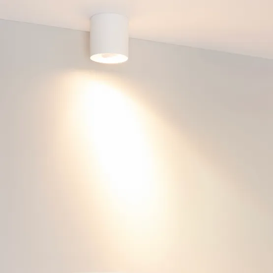 Фото #3 товара Светильник SP-ACENTO-R95-10W Warm3000 (WH, 20-45 deg, 230V) (Arlight, IP20 Металл, 5 лет)