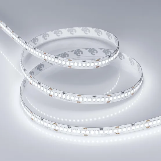 Фото #3 товара Светодиодная лента RT 2-5000 24V White6000 10mm (2835, 252 LED/m, LUX) (Arlight, 10 Вт/м, IP20)