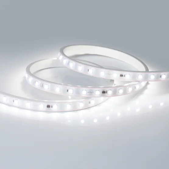 Фото #5 товара Светодиодная лента ARL-50000PV-230V Cool 10K (5060, 54 LED/m, WP2) (Arlight, 8 Вт/м, IP65)