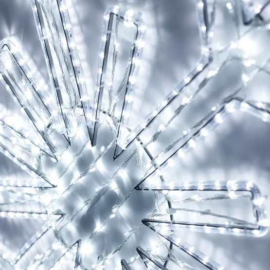 Фото #4 товара Фигура светодиодная ARD-SNOWFLAKE-M11-1250x1200-604LED White (230V, 36.5W) (Ardecoled, IP65)