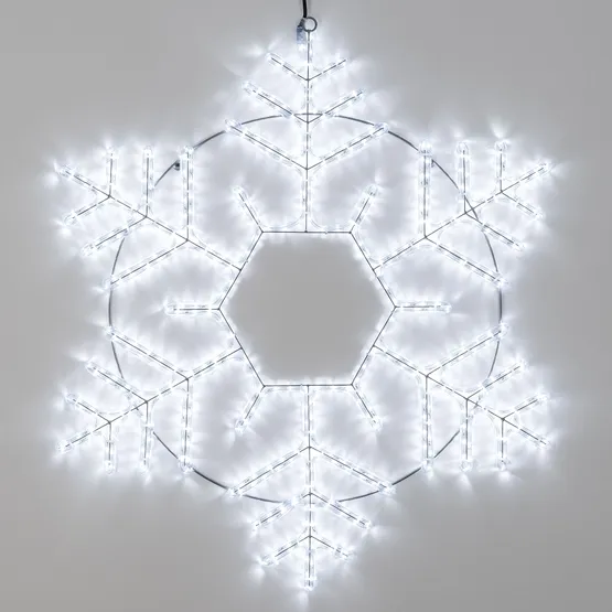 Фото #3 товара Фигура светодиодная ARD-SNOWFLAKE-M10-1000x900-504LED White (230V, 31W) (Ardecoled, IP65)