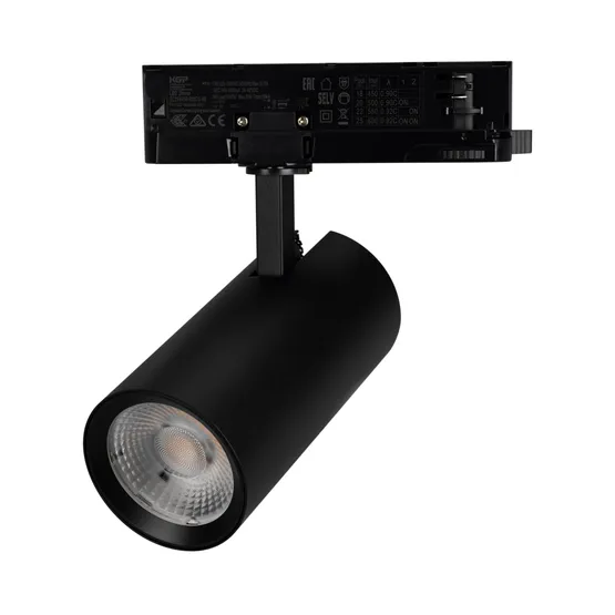 Фото #1 товара Светильник LGD-GERA-4TR-R74-20W Warm3000 (BK, 55 deg, 230V) (Arlight, IP20 Металл, 5 лет)