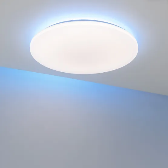 Фото #9 товара Светильник SP-FAVOR-R600-50W Day4000-MIX-RGB (WH, 100 deg, 230V, Tuya Zigbee) (Arlight, IP54 Пластик, 3 года)