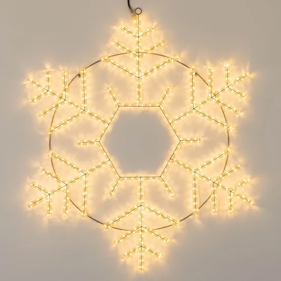 Фото #3 товара Фигура светодиодная ARD-SNOWFLAKE-M10-1000x900-504LED Warm (230V, 31W) (Ardecoled, IP65)