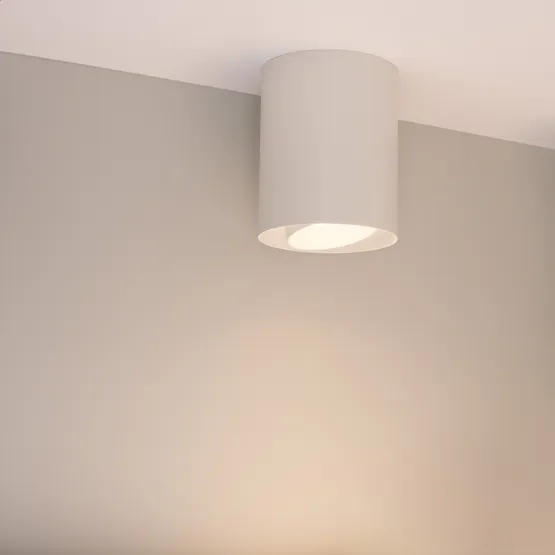 Фото #4 товара Светильник SP-FOCUS-R132-24W Warm3000 (WH, 15 deg, 230V) (Arlight, IP54 Металл, 5 лет)