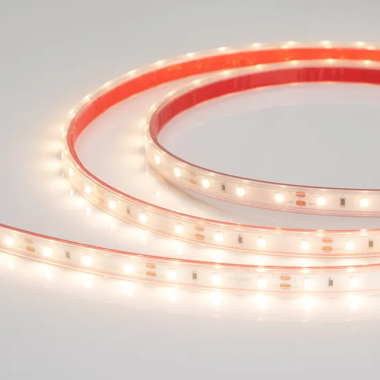 Фото #3 товара Светодиодная лента RTW 2-5000PS 12V Warm2700 (3528, 300 LED, LUX) (Arlight, 4.8 Вт/м, IP67)