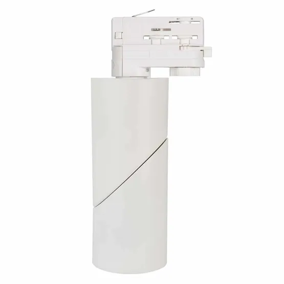Фото #2 товара Светильник LGD-TWIST-TRACK-4TR-R70-15W Warm3000 (WH-BK, 30 deg, 48V, DALI) (Arlight, IP40 Металл, 3 года)