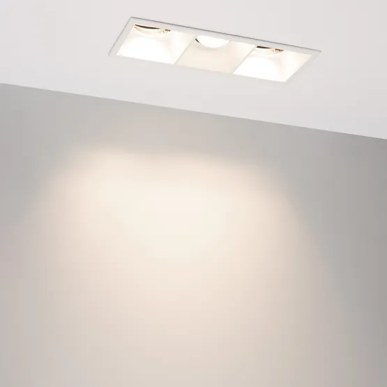 Фото #4 товара Светильник MS-FLOW-BUILT-S230x85-3x12W Day4000 (WH, 38 deg, 230V) (Arlight, IP20 Металл, 5 лет)