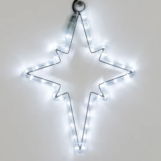 Фото #2 товара Фигура cветодиодная ARD-STAR-M3-380x250-36LED White (230V, 2.5W) (Ardecoled, IP65)