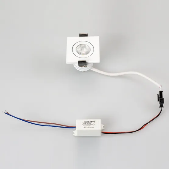 Фото #5 товара Светодиодный светильник LTM-S50x50WH 5W Day White 25deg (Arlight, IP40 Металл, 3 года)