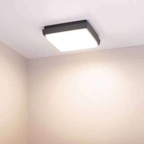 Фото #4 товара Светильник LGD-AREA-S175x175-10W Day4000 (GR, 110 deg, 230V) (Arlight, IP54 Металл, 3 года)