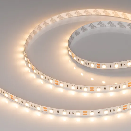 Фото #5 товара Светодиодная лента RT-B60-10mm 12V Warm2700 (14.4 W/m, IP20, 5060, 5m) (Arlight, 14.4 Вт/м, IP20)