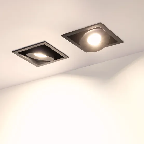 Фото #3 товара Светильник CL-SIMPLE-S80x80-9W Warm3000 (BK, 45 deg) (Arlight, IP20 Металл, 3 года)