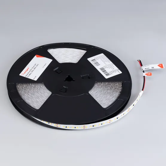 Фото #3 товара Светодиодная лента IC-A120-12mm 24V Day4000 (9.6 W/m, IP20, 2835, 20m) (Arlight, стабилизированная)