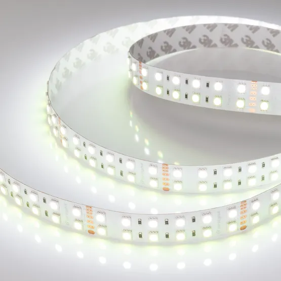 Фото #9 товара Светодиодная лента RT 2-5000 24V RGB-White 2x2 (5060, 720 LED, LUX) (Arlight, 32 Вт/м, IP20)